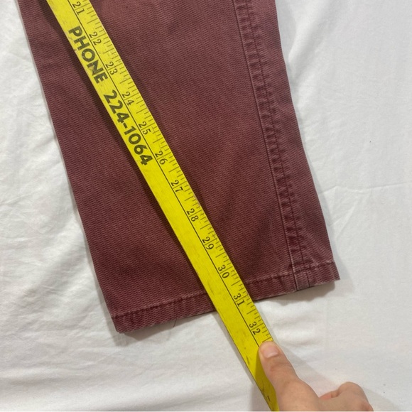 Dockers’ Maroon Straight-Leg Pants Slim tapered leg Men’s 32-32 - Picture 7 of 7